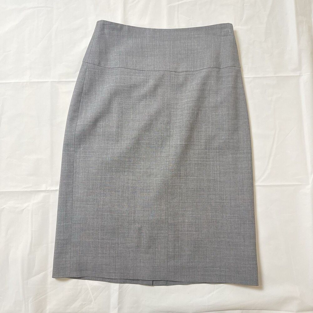 Banana Republic Gray Skirt, Italian Fabric, Great For Business Sz 0